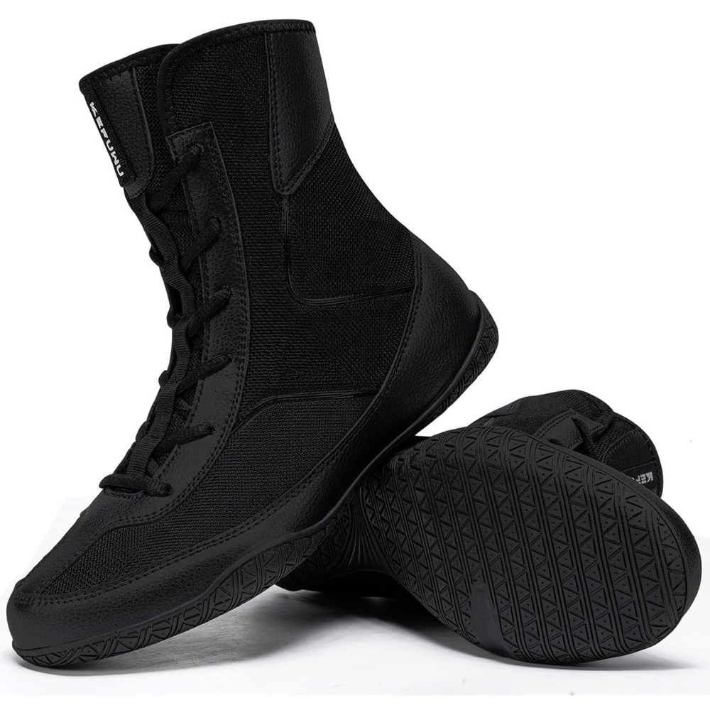 💜 Kids Wrestling Shoes / Boxing Boots - Size 4.5 Big Kid/Men - NWOT
